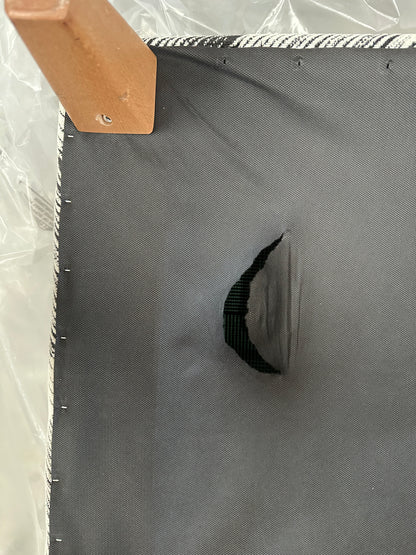 John Lewis Bailey II Footstool in a Bespoke Fabric Pattern