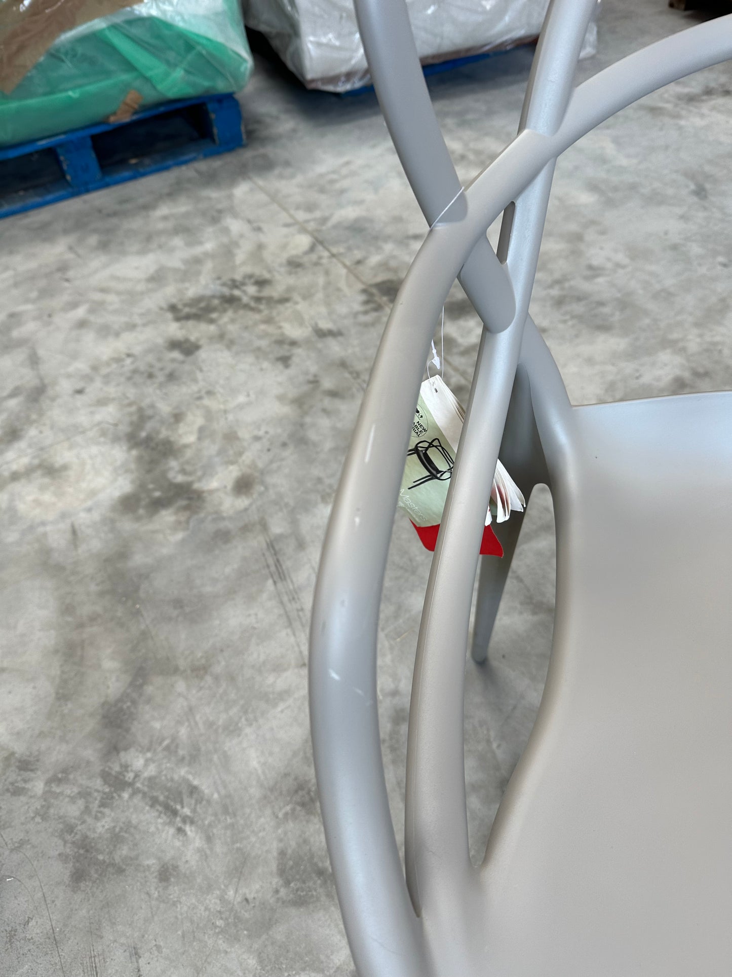 Kartell Philippe Starck for Kartell Masters Chair Grey