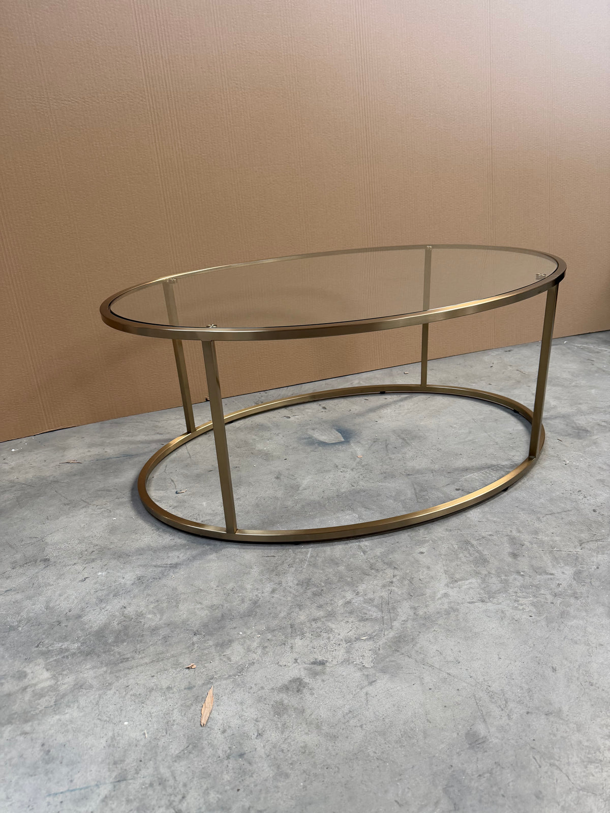John Lewis Langham Oval Glass Coffee