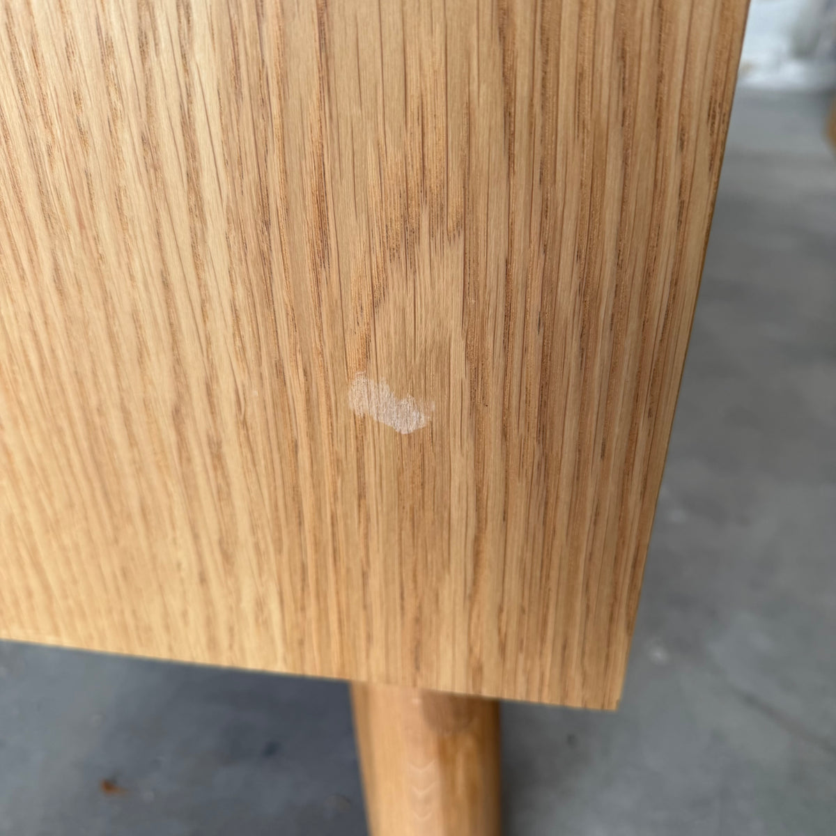 John Lewis Notch 2 Door 2 Drawer Sideboard in Oak