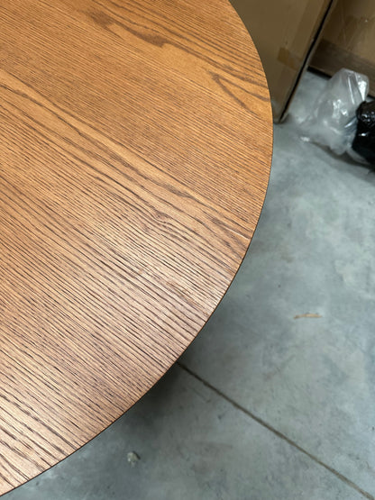 John Lewis Trestle 6 Seater Dining Table, Dark Oak
