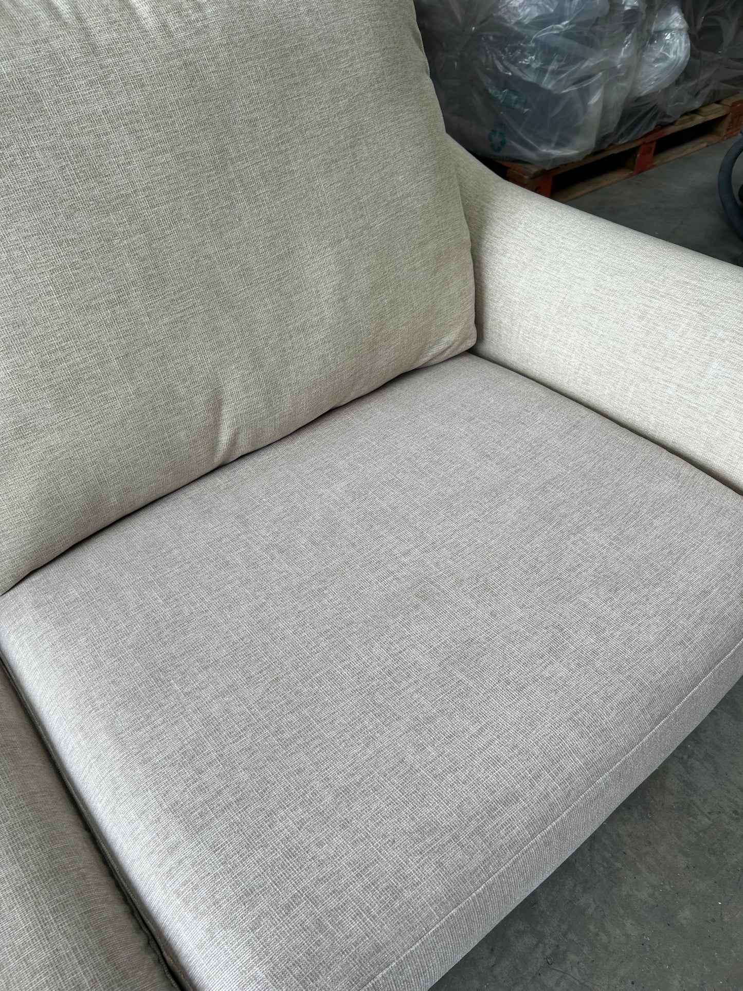 John Lewis Camber Large 3 Seater Sofa Aquaclean Matilda Natural