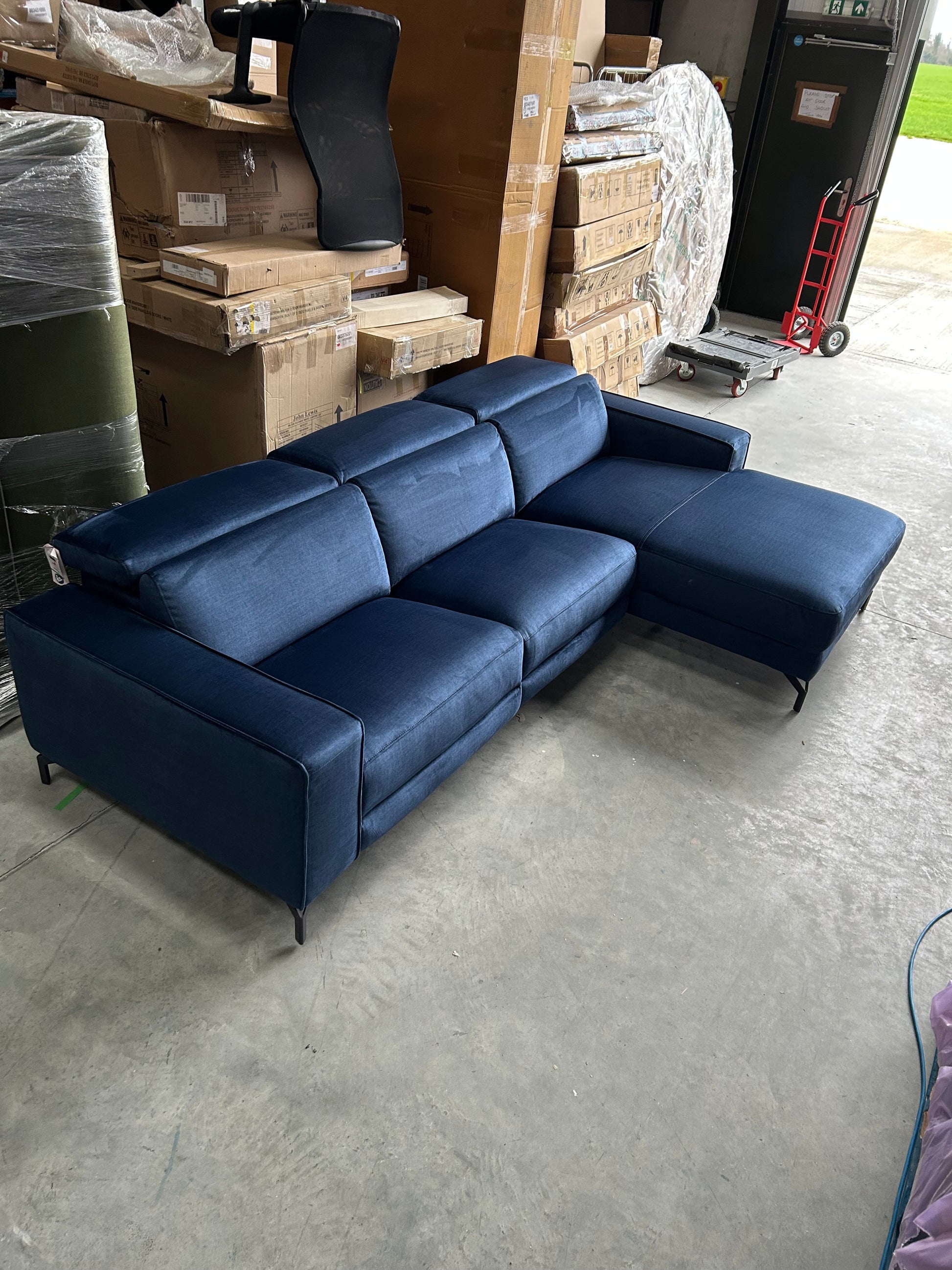 GRADIENT RHF CHAISE NAVY