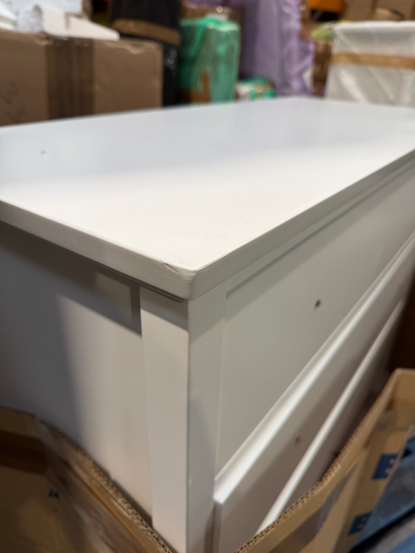 John Lewis Wilton 3 Drawer Chest White
