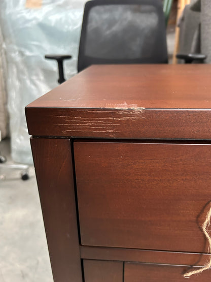 John Lewis Medan Narrow Sideboard, Dark Stain