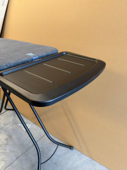 Brabantia Ironing Board C, 124 x 45cm, Solid Steam Unit Holder - Denim Black