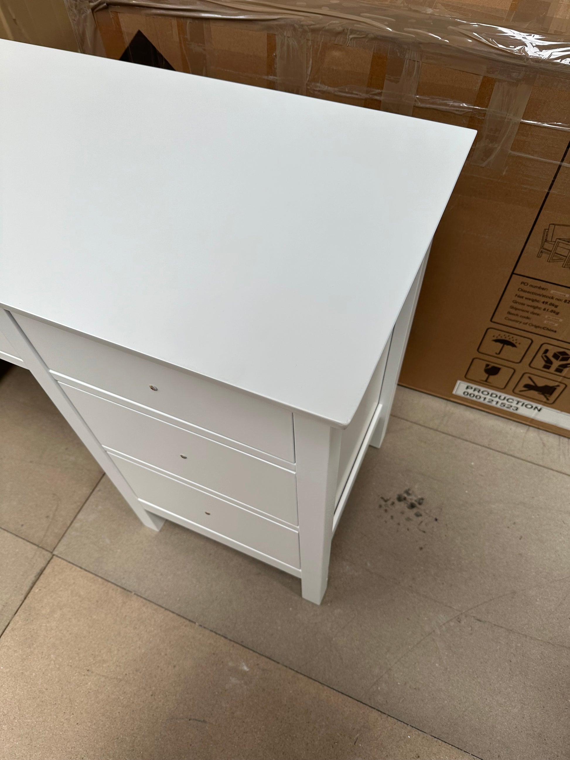 John Lewis Wilton Dressing Table White