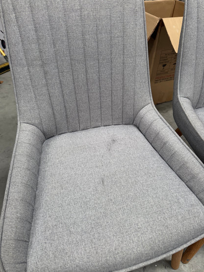 John Lewis Toronto Side Dining Chairs, Set of 2, Grey