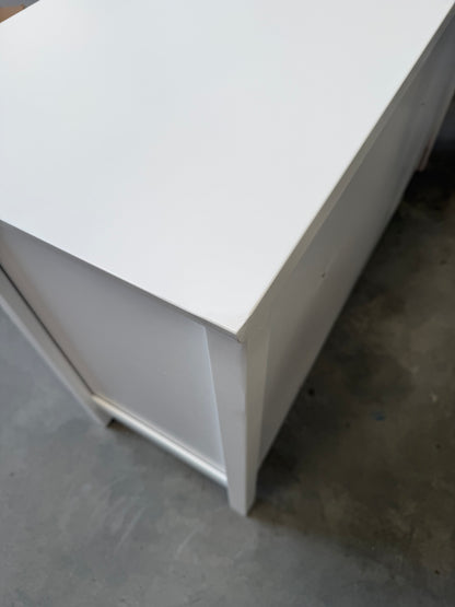 John Lewis Chest of Drawer 7 Drawer Chest White  White Wilton