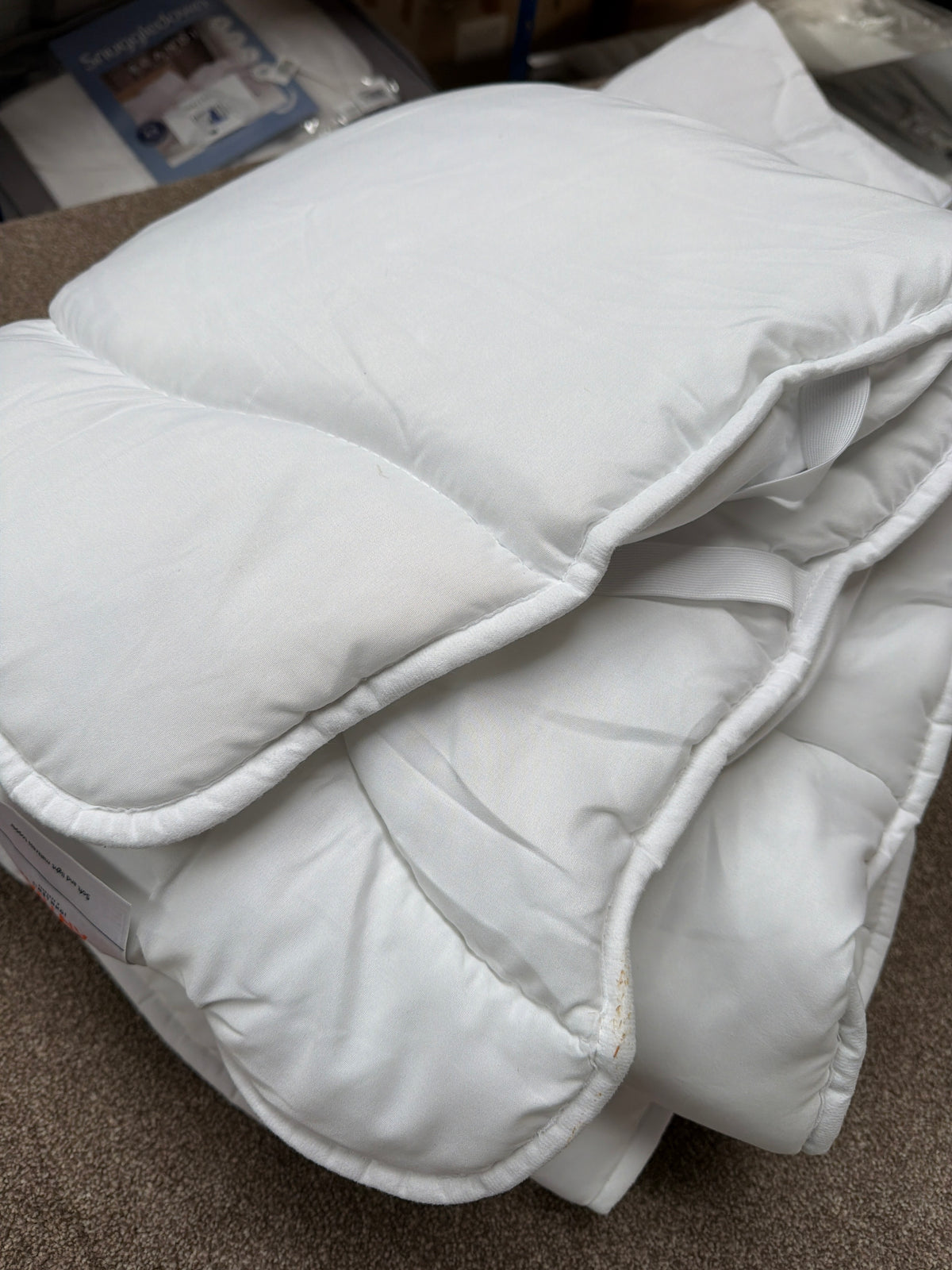 John Lewis Synthetic Soft and Light Mattress Topper, Single