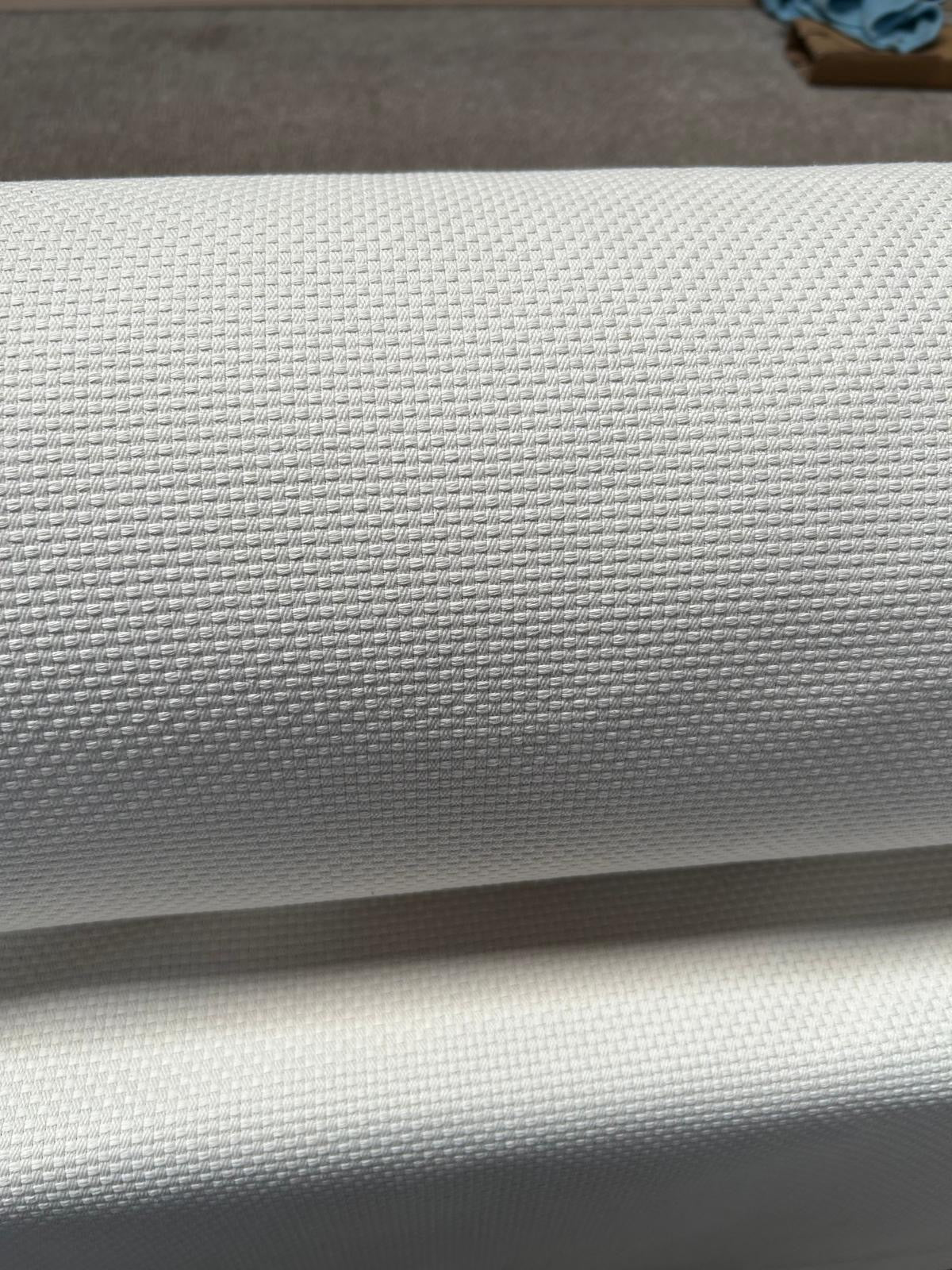 John Lewis recycled basketweave marshmallow 27m @ £25 meter