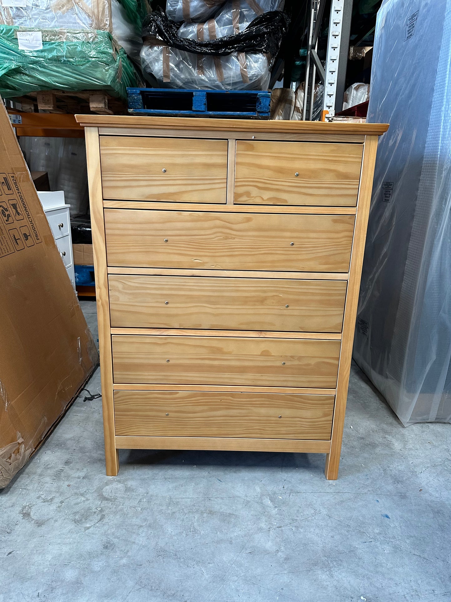 John Lewis ANYDAY Wilton 6 Drawer Chest oak