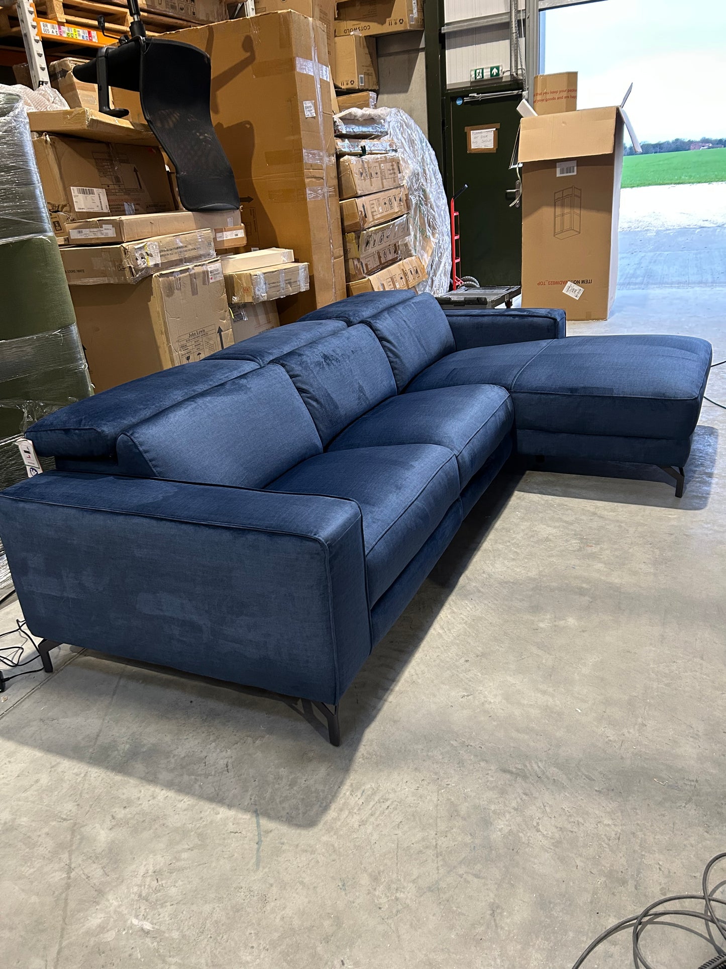 GRADIENT RHF CHAISE NAVY