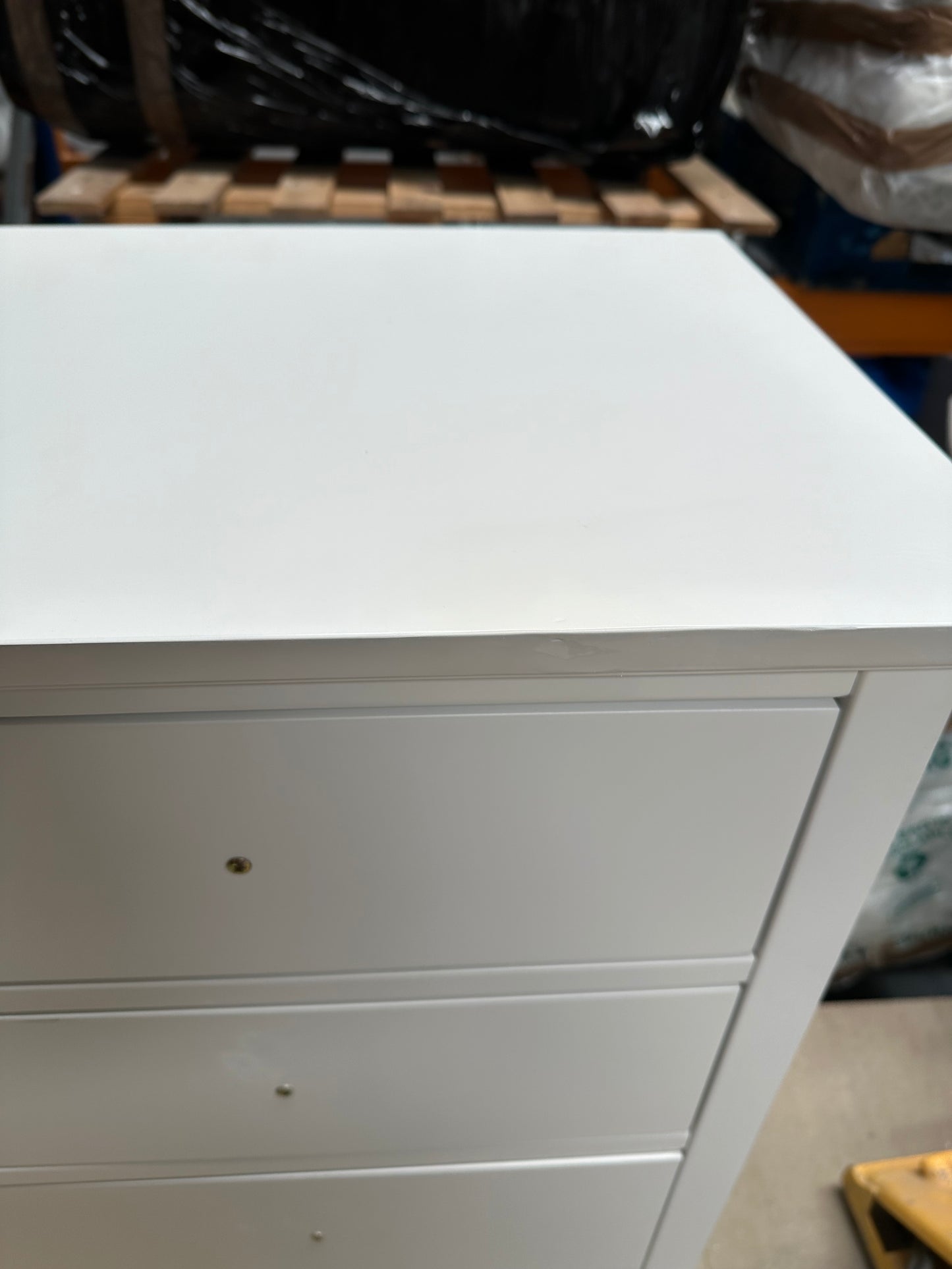 John Lewis ANYDAY Wilton 6 Drawer Tallboy Chest White