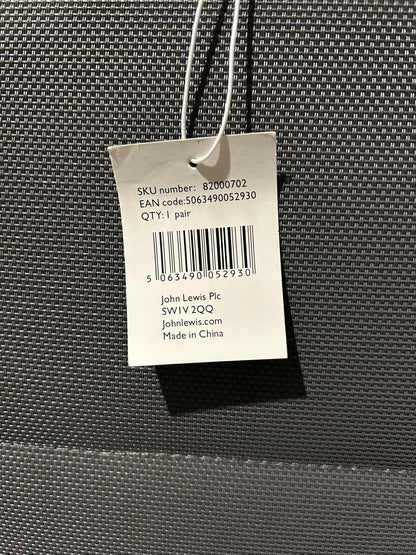 John Lewis Tampa Garden Dining Chair, Set of 2, Grey