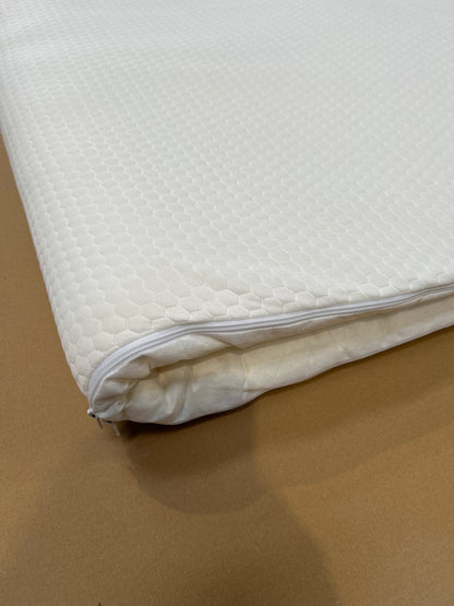 John Lewis Specialist Support 5-Zone Aurora® Foam Mattress Topper, White, Super King
