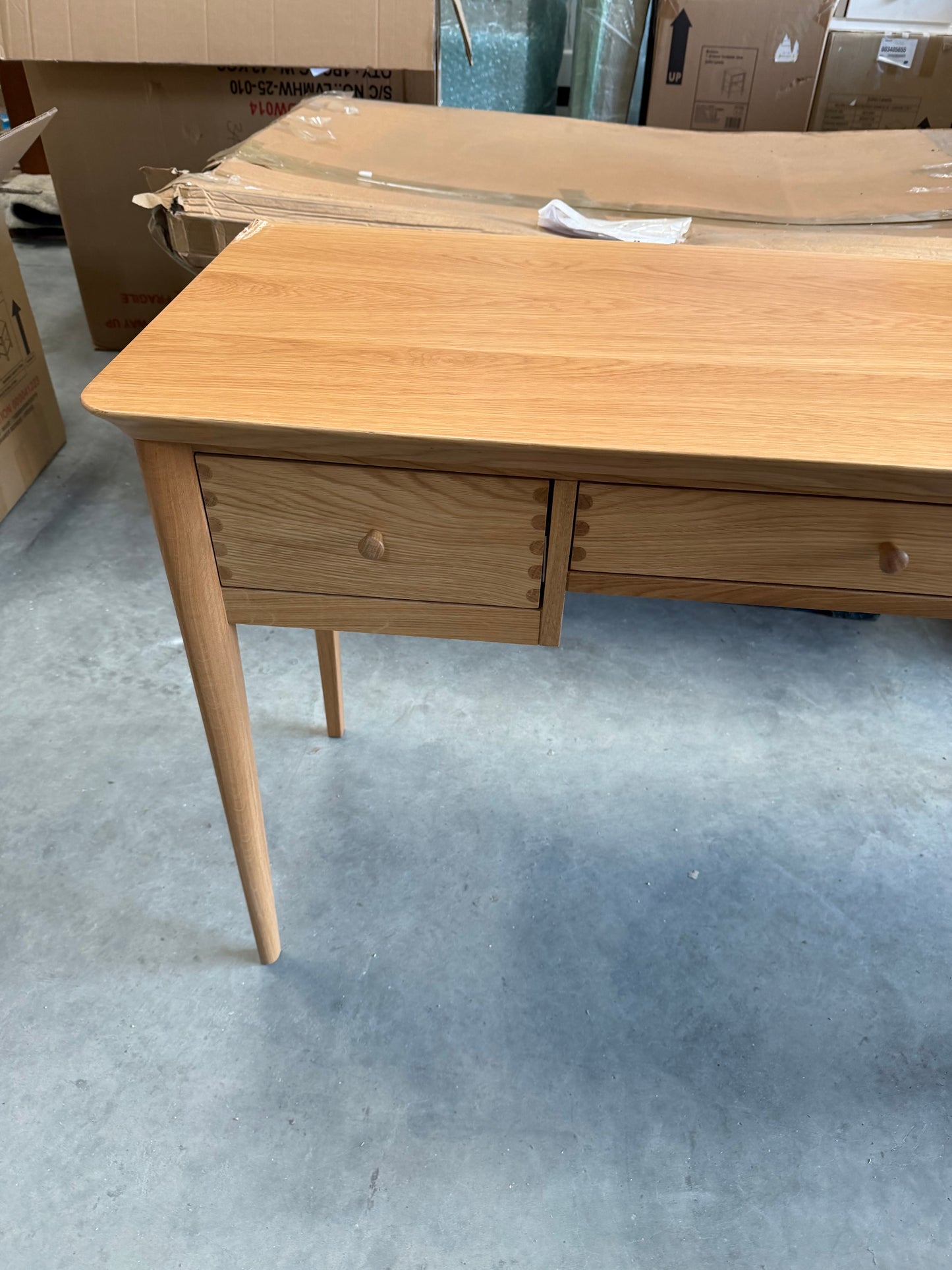 John Lewis Essence Dressing Table, Oak