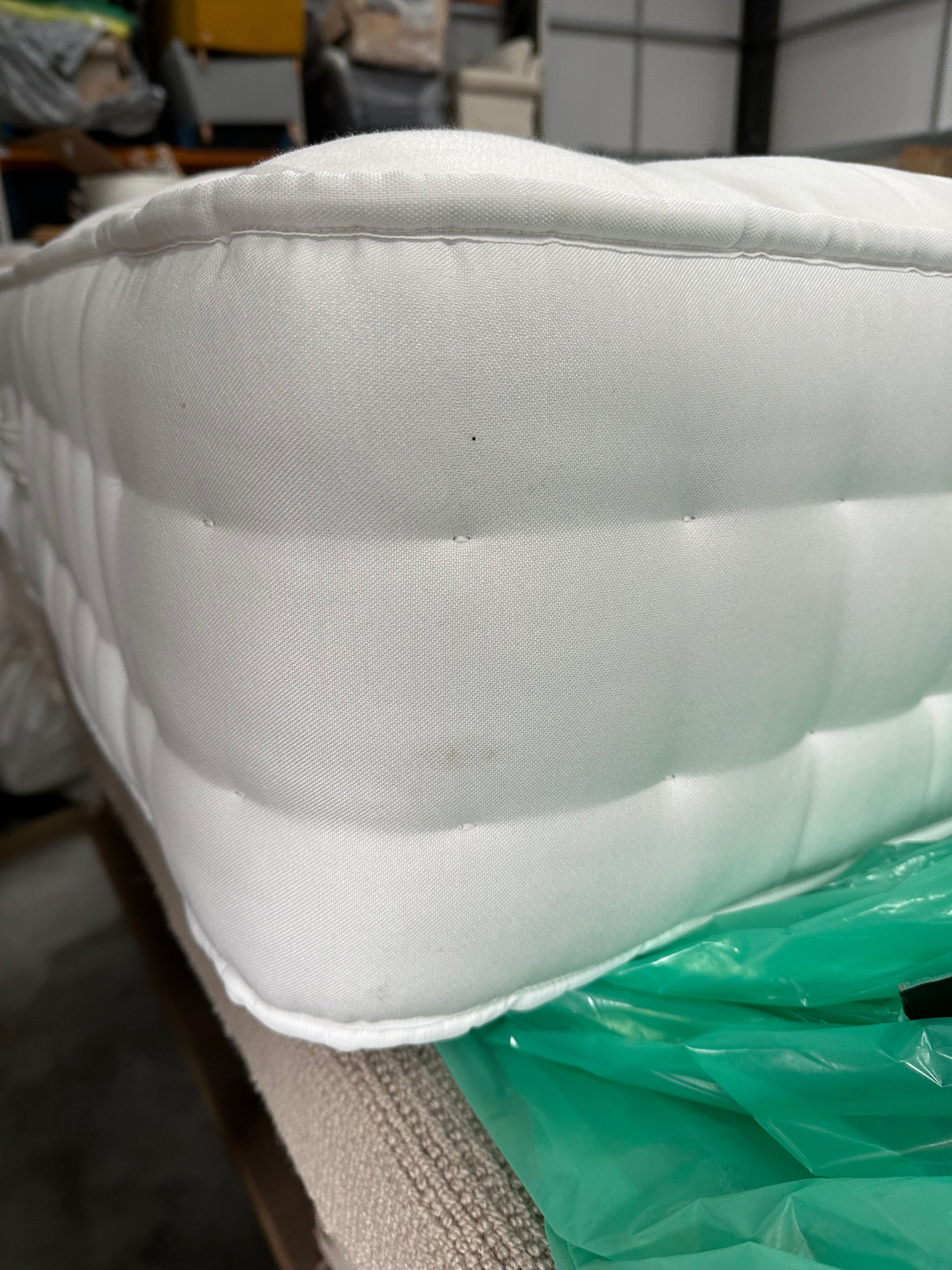 John Lewis Waitrose Wool NO. 5 Pocket Spring Mattress, Medium Tension, Double