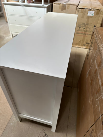John Lewis Chest of Drawer White Wilton 7 Drawer