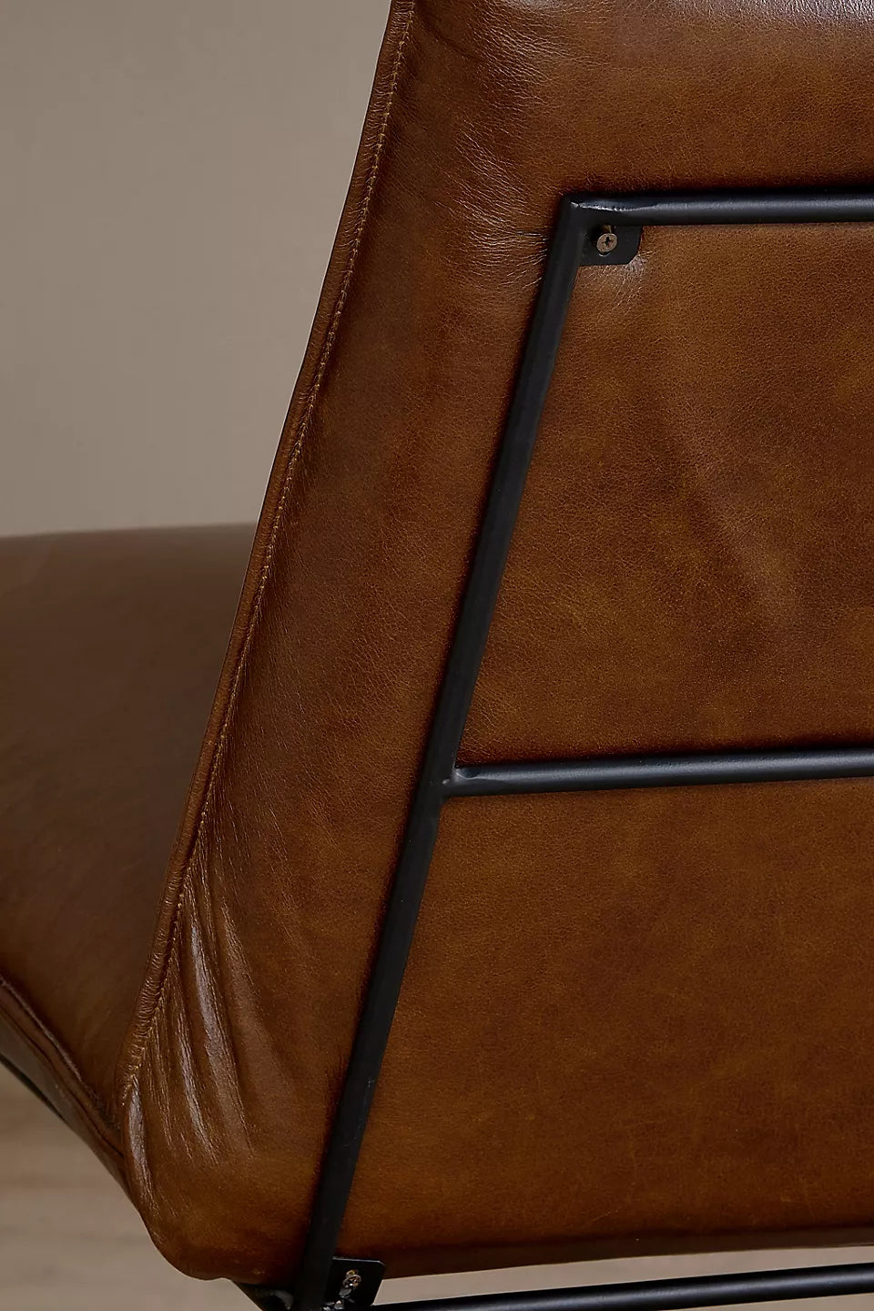 nkuku Kashvi Oversized Leather Lounger