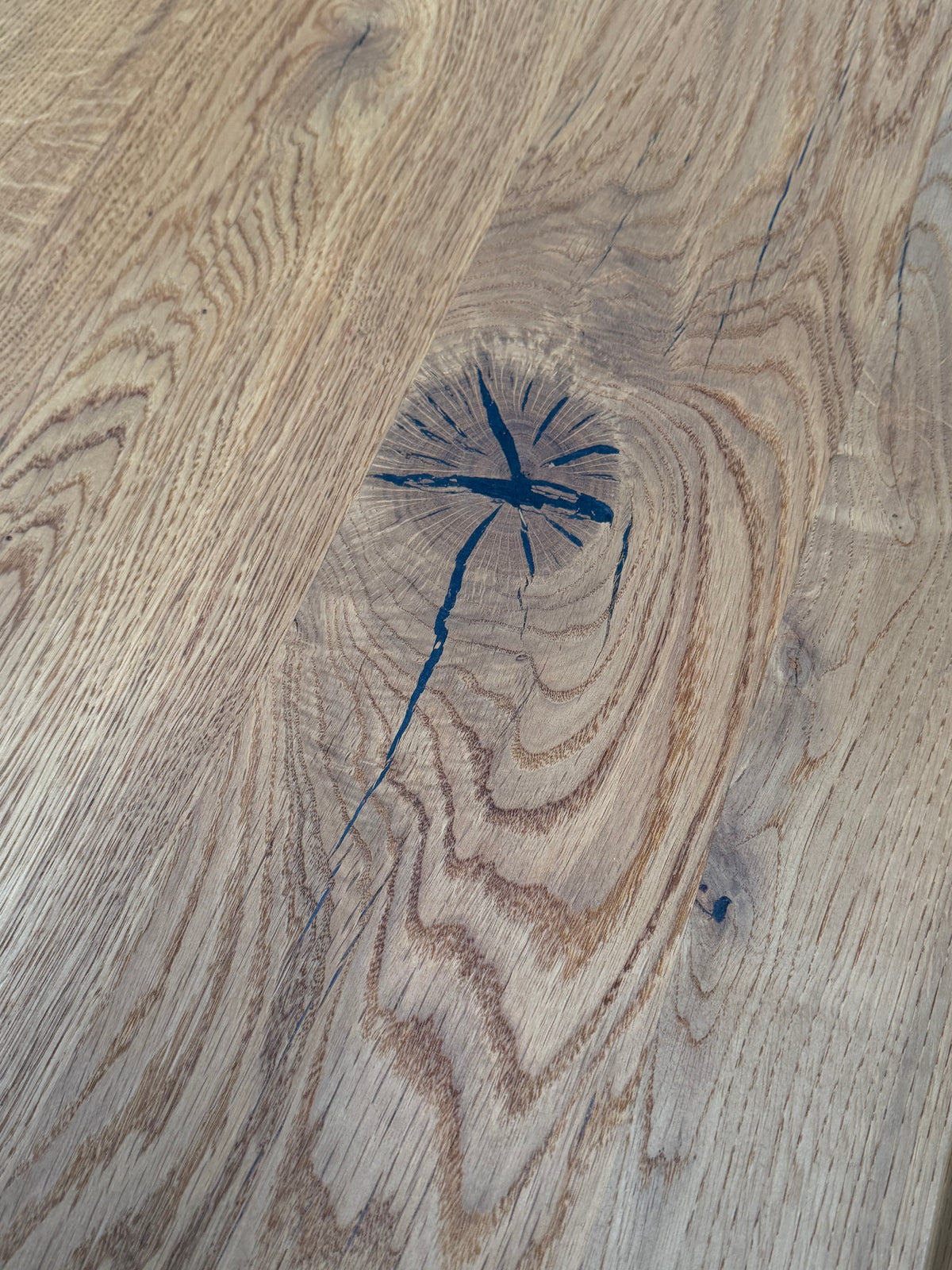 John Lewis Ripley Fixed Dining Table, Straight Edge, Solid Oak Natural Oil, L280 x W100cm - LIST