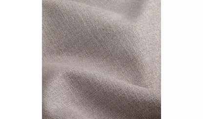 Hutch Fabric Block Arm 4 Seater Corner Sofa - Dove Grey