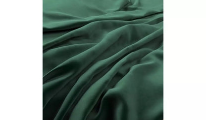 Hutch Velvet Block Arm 2 Seater Sofa - Velvet Sage Green