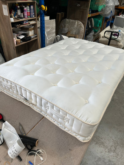 John Lewis British Natural Collection Swaledale Pillowtop 6250 Mattress, Firmer Tension, Double