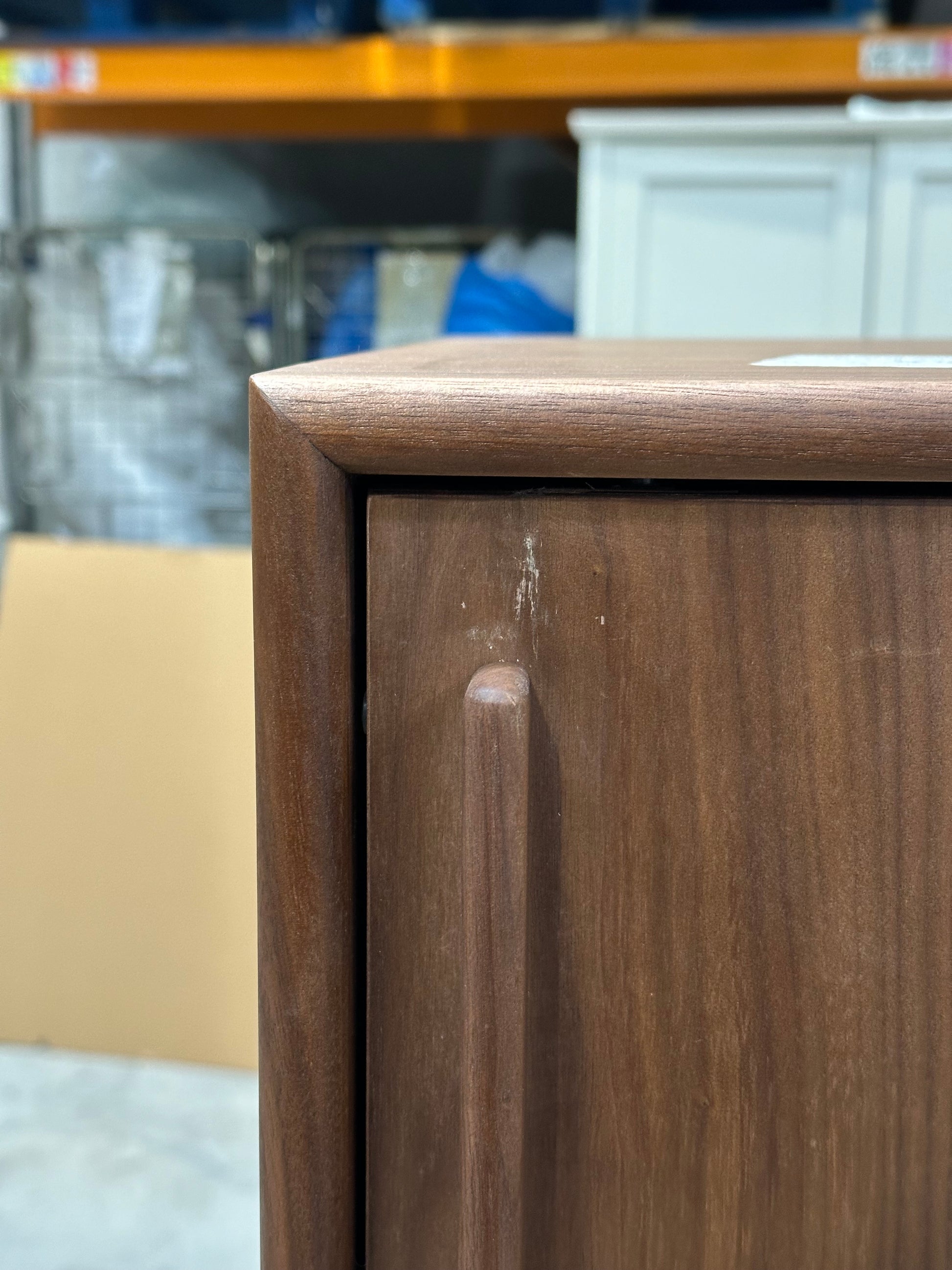 John Lewis Cara 2 Door,2 Drawer Highboard, American Black Walnut