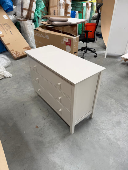 John Lewis Wilton 3 Drawer Chest Linen Bedroom Furniture