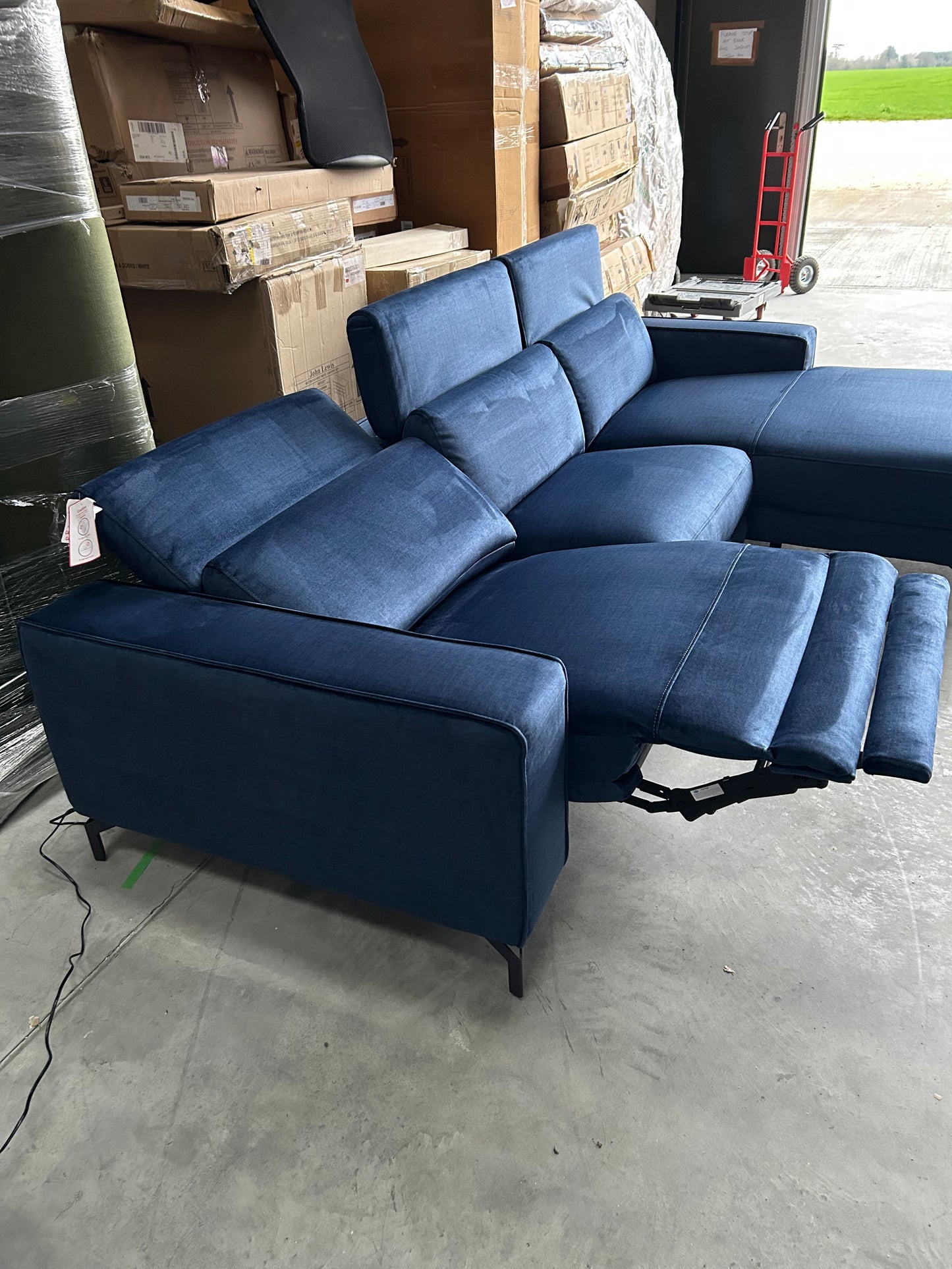 GRADIENT RHF CHAISE NAVY