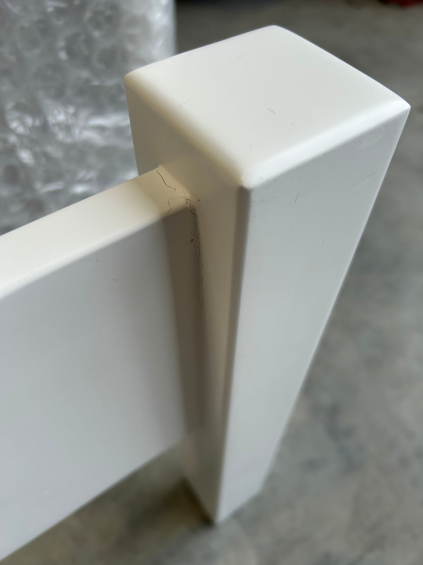 John Lewis Wilton Bed Frame, Double, White