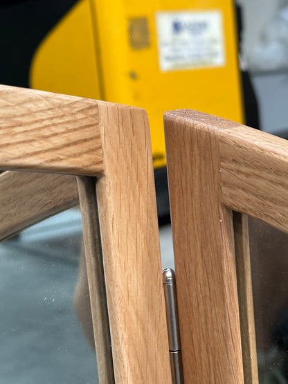John Lewis Essence Gallery Mirror, Oak