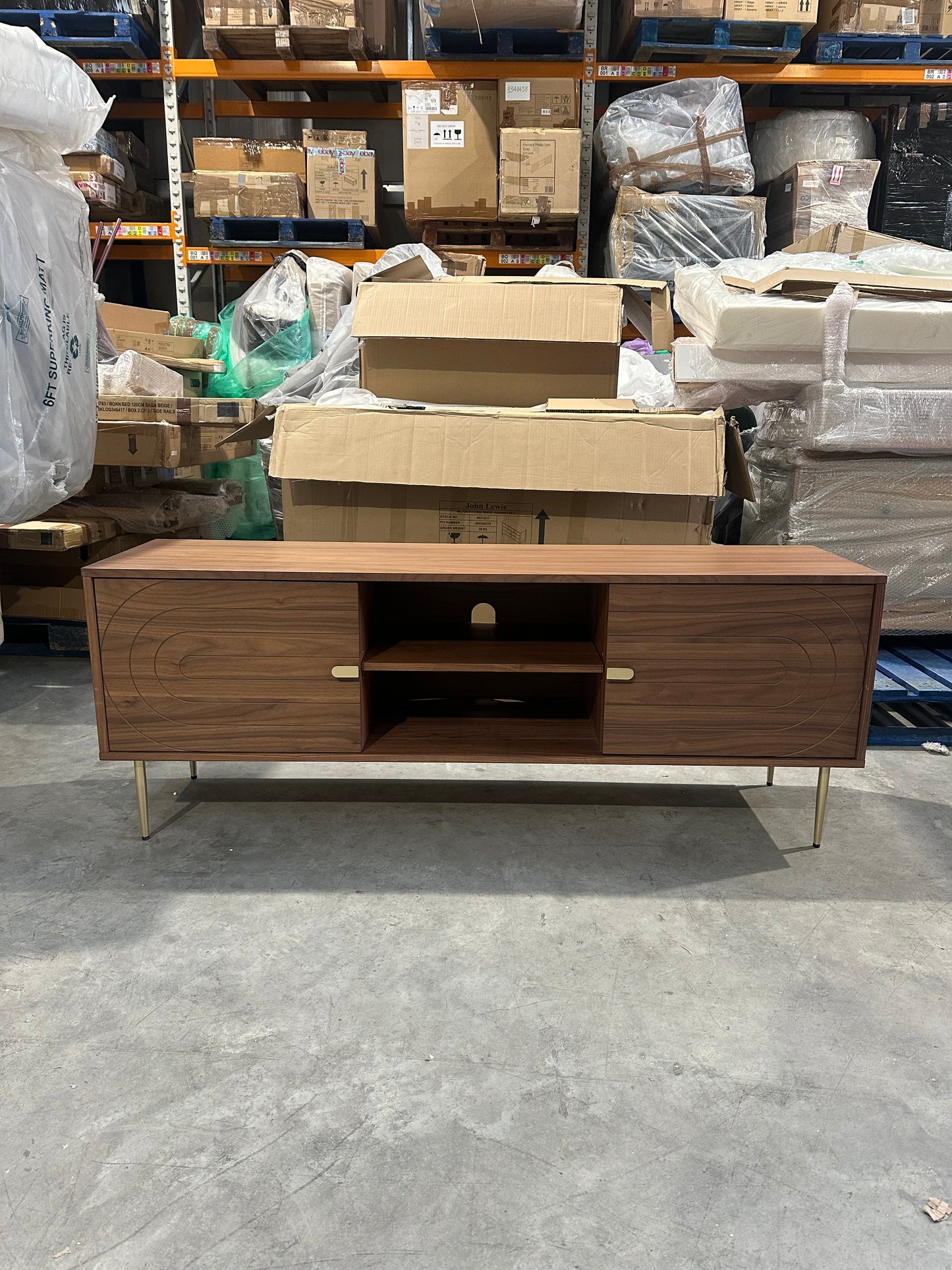 John Lewis Harvard Media Unit, Walnut