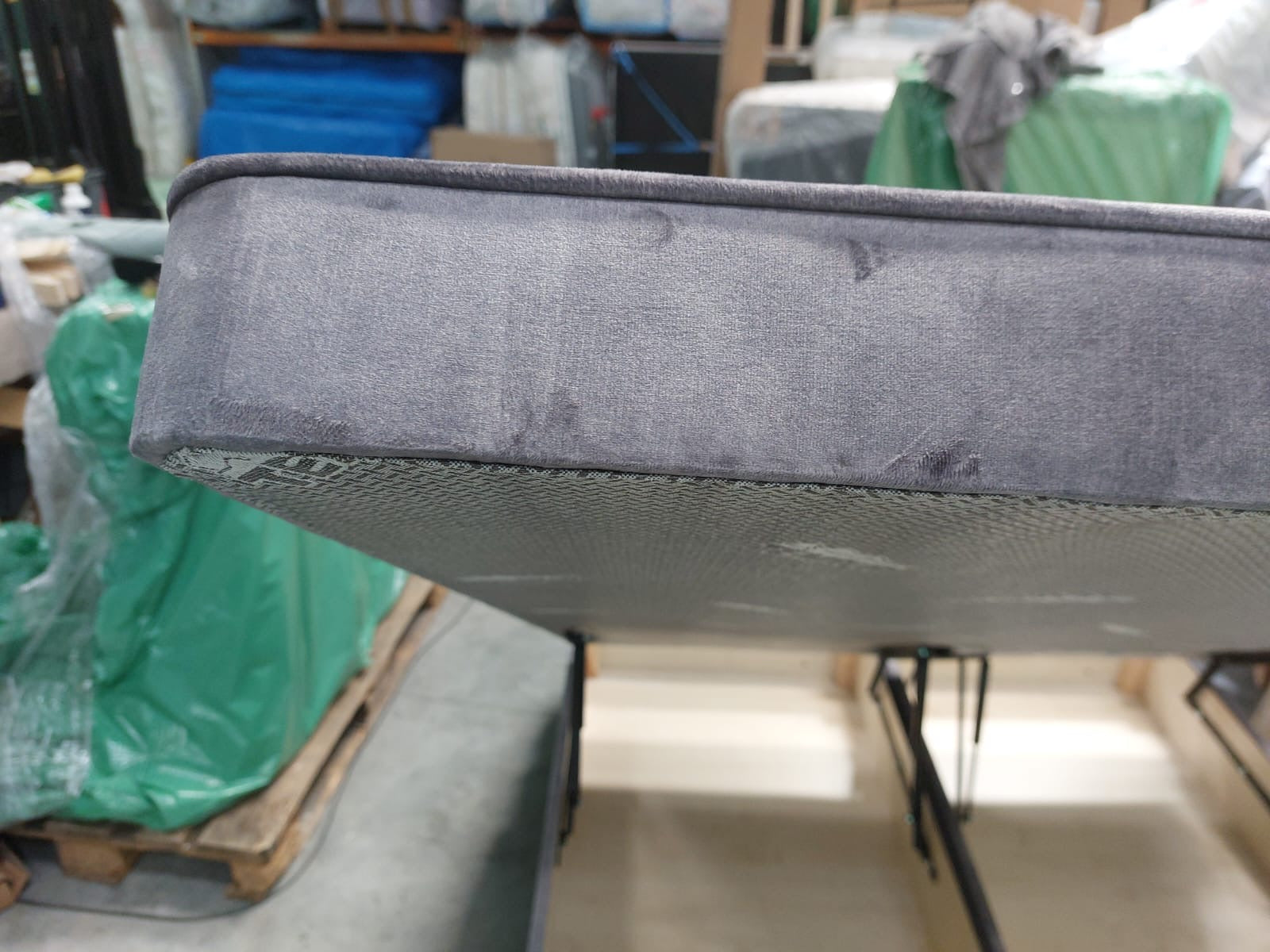 TEMPUR® Suffolk Ottoman Bed, King Size, Armour