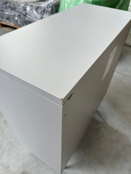 John Lewis Ridge 2 Door Cabinet Grey