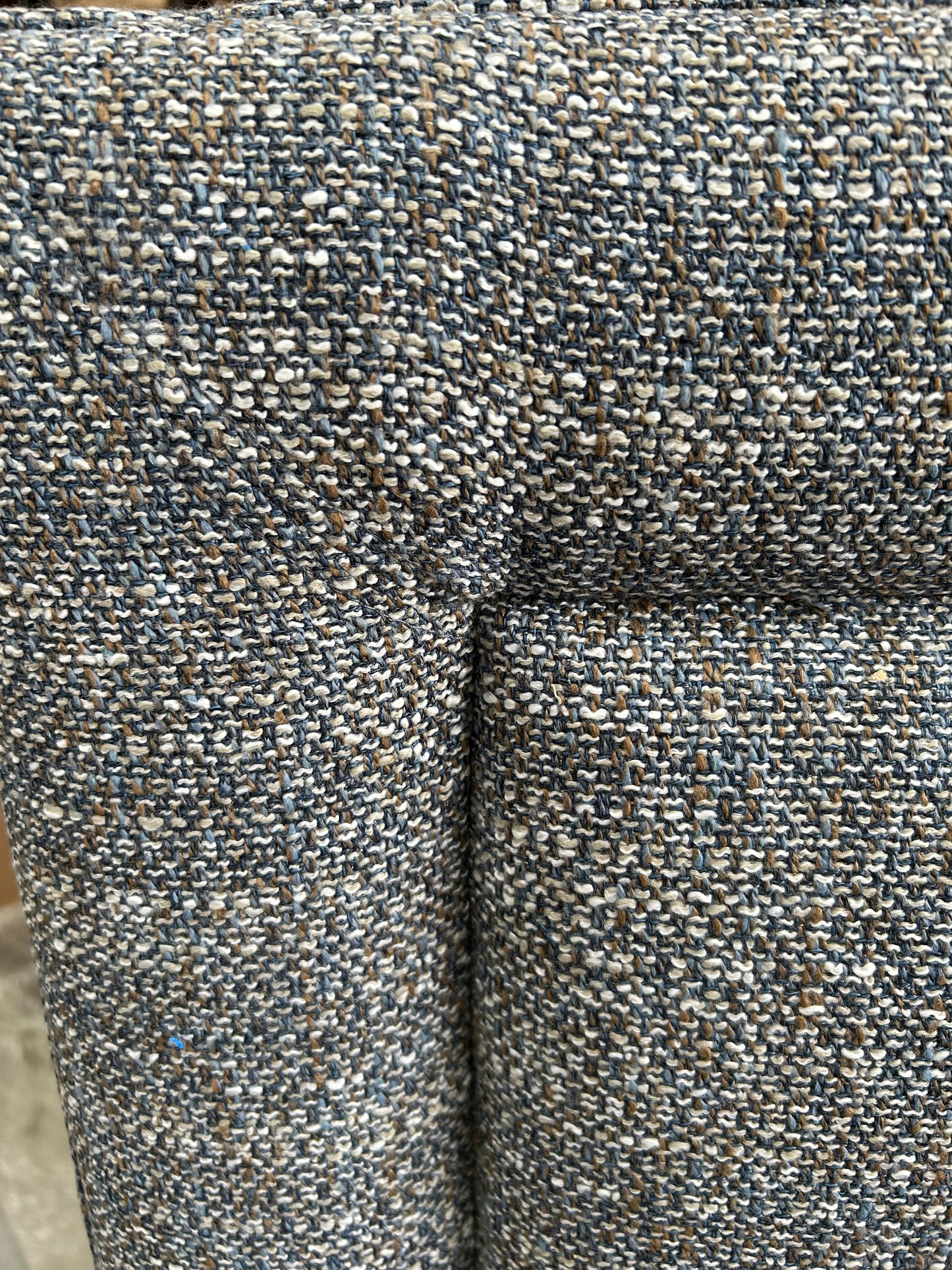 Vispring Viola Full Depth Upholstered Headboard Super King Size Boucle Sodalite