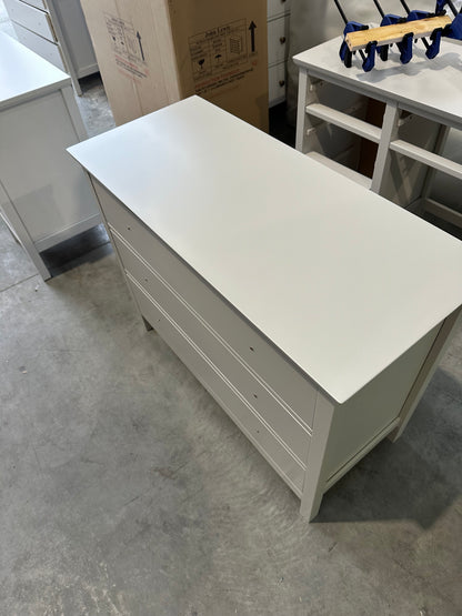 John Lewis Wilton 3 Drawer Chest Linen