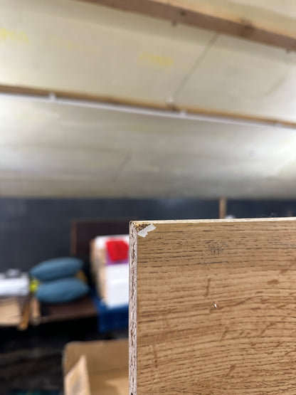 Julian Bowen Bali Bookcase Bed Frame, King Size, Oak