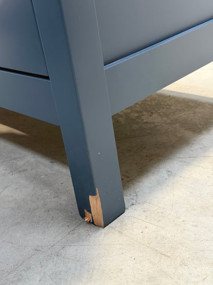 John Lewis Wilton 6 Drawer Chest Denim Blue