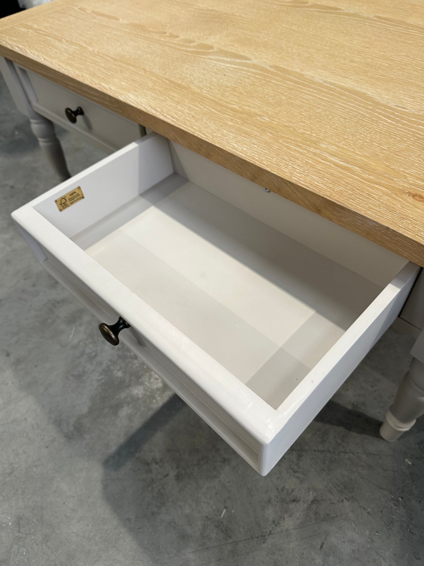 John Lewis Foxmoor Storage Coffee Table, FSC-Certified, Oak & Cream