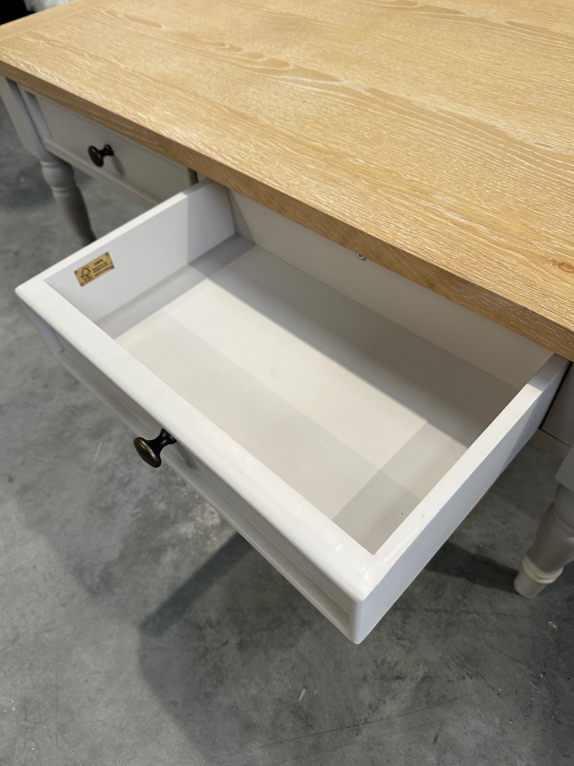 John Lewis Foxmoor Storage Coffee Table, FSC-Certified, Oak & Cream