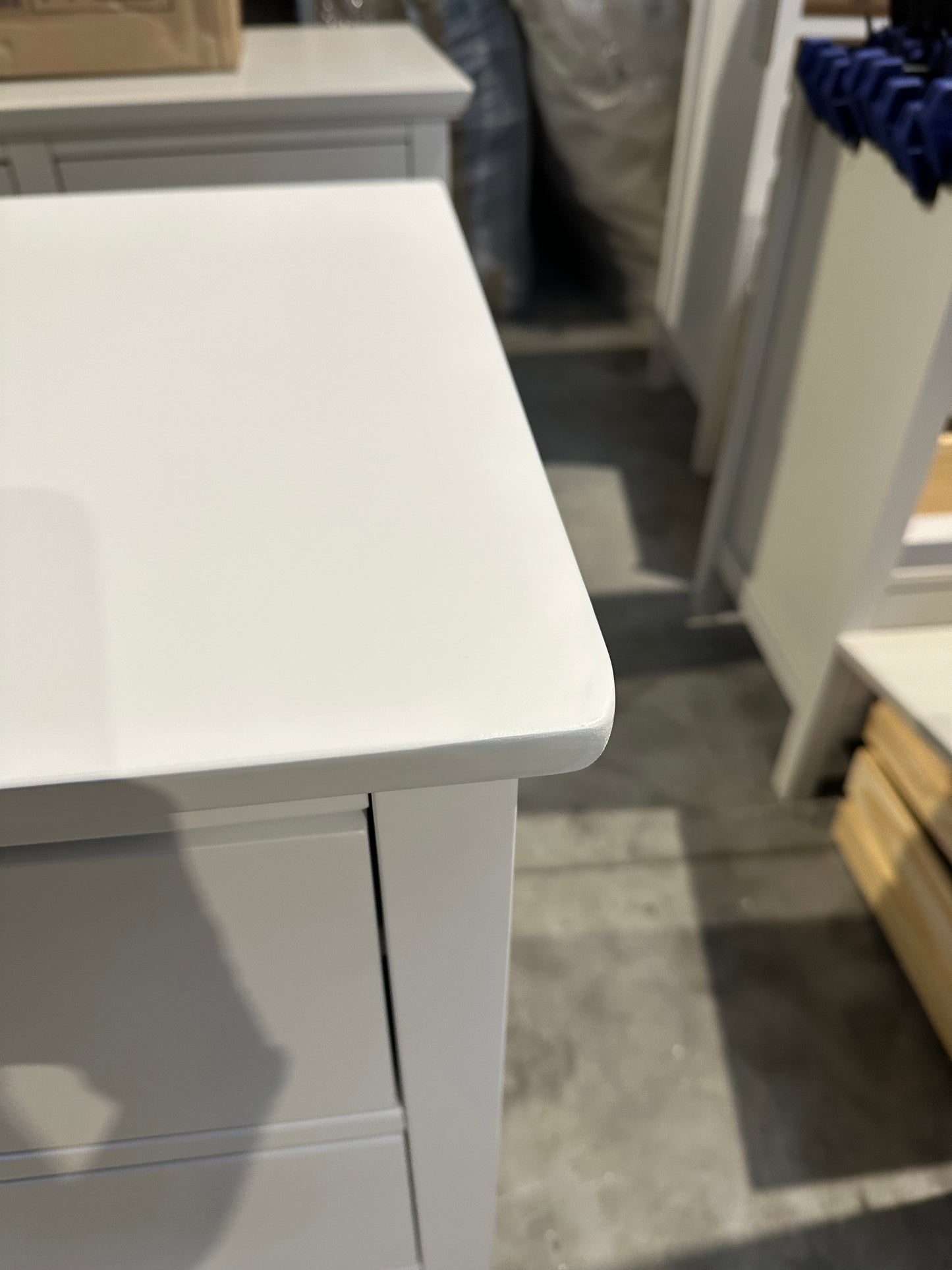 John Lewis Chest of Drawer White Wilton 7 Drawer Chest