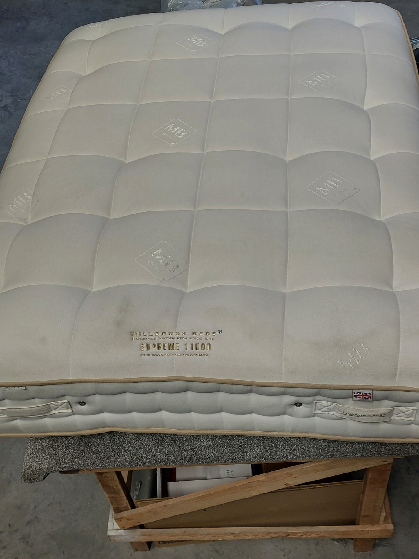 Millbrook Beds Supreme Collection 11000 Mattress, Firm Tension, King Size