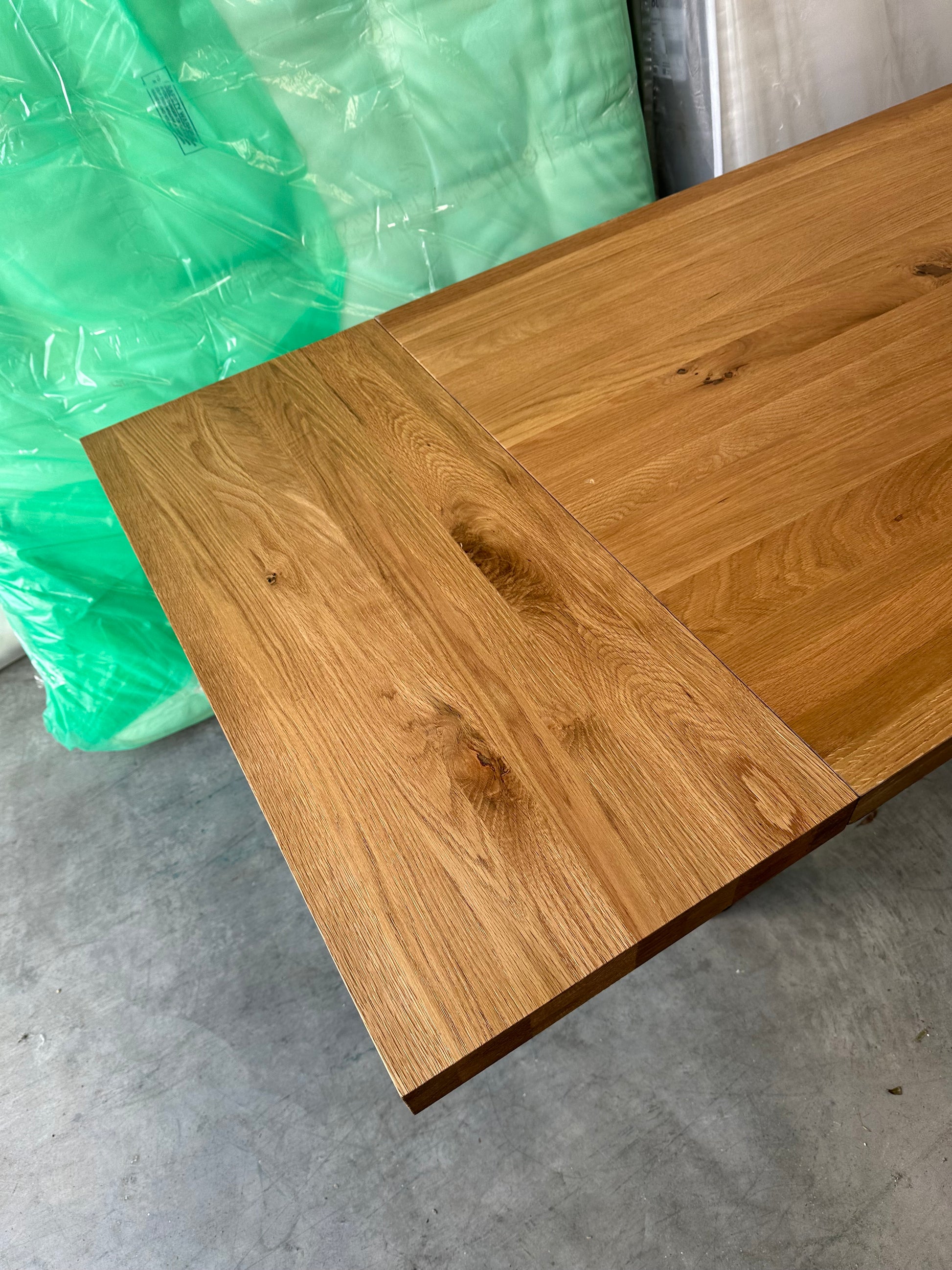 John Lewis Calia 6-10 Seater Extending Dining Table, Sold Oak