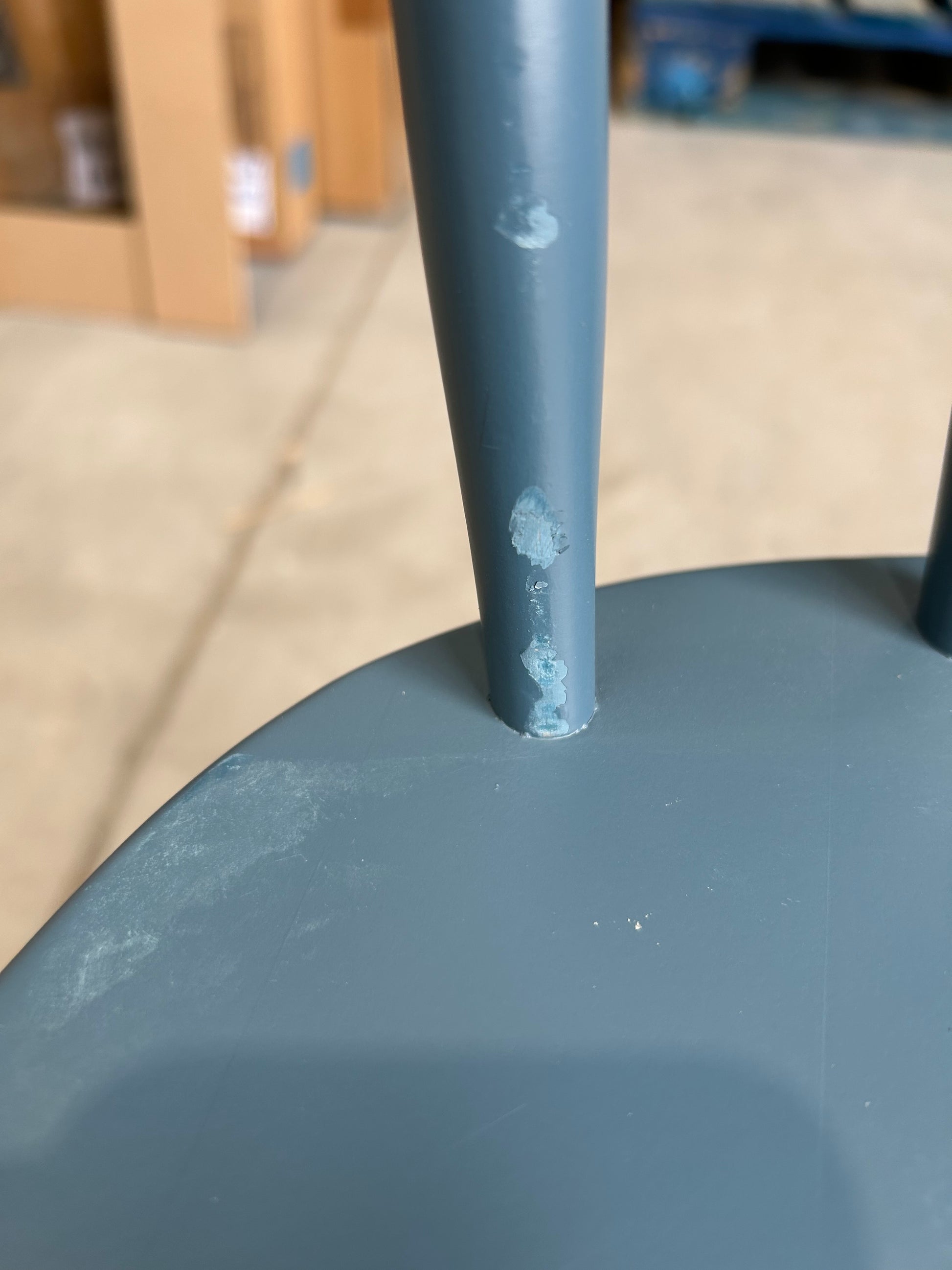 John Lewis Spindle Dining Chair Set of 2 Blue