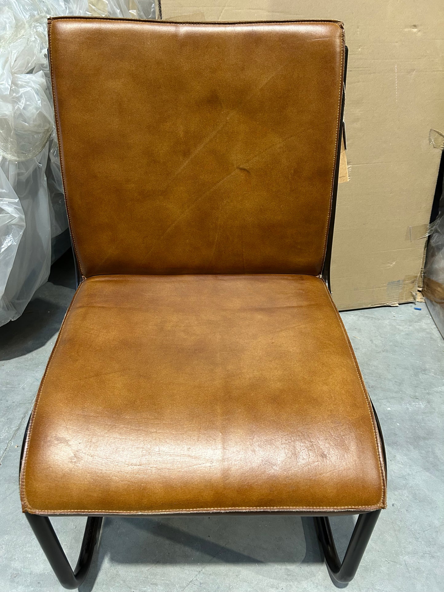 Nkuku Narwana Leather Desk Chair  nkuku Narwana Leather Desk Chair, Aged Tan