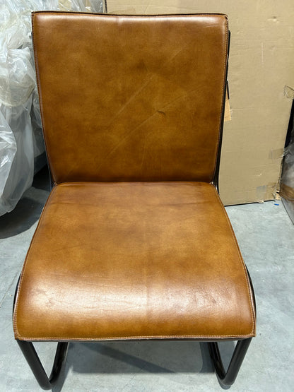 Nkuku Narwana Leather Desk Chair  nkuku Narwana Leather Desk Chair, Aged Tan