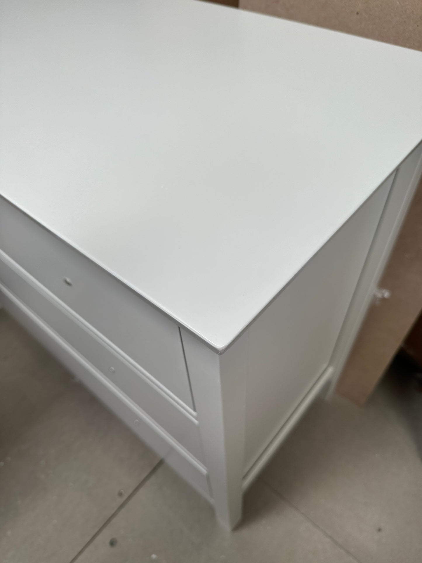 John Lewis Wilton 3 Drawer Chest, Linen
