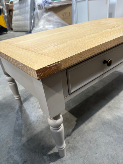 John Lewis Foxmoor Storage Coffee Table, FSC-Certified, Oak & Cream
